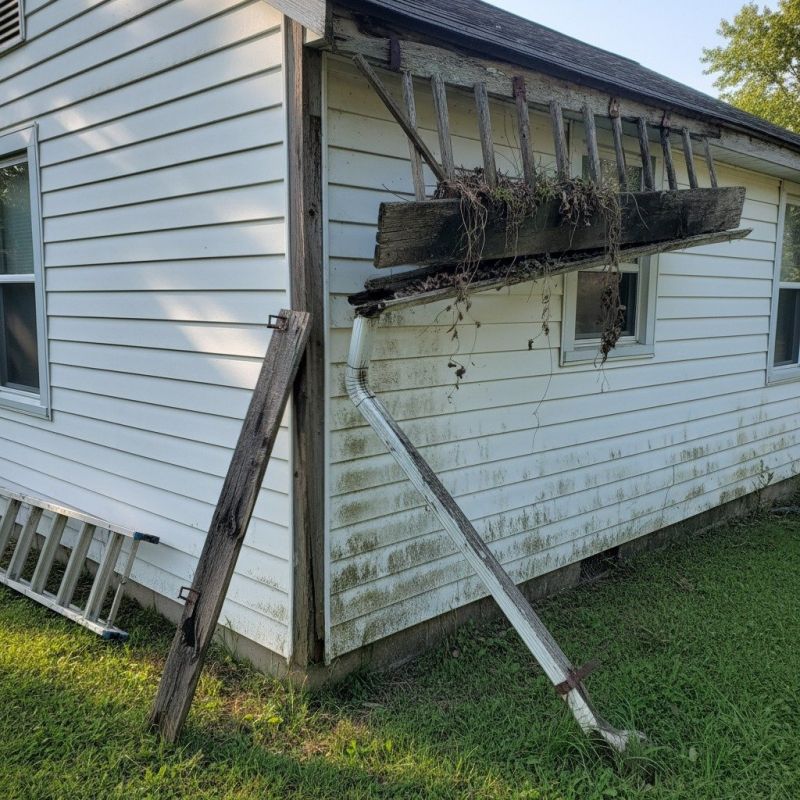 Wood Gutter Replacement